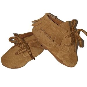 NEW BabyGAP moccasins size 6 to 12 Mo Rich Ginger